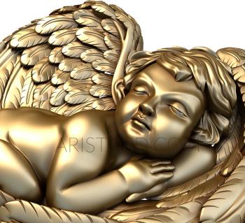 Angels (AN_0059) 3D model for CNC machine
